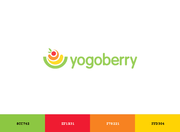Yogoberry brand color palette