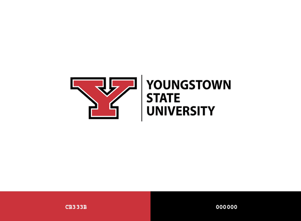 Youngstown State University brand color palette