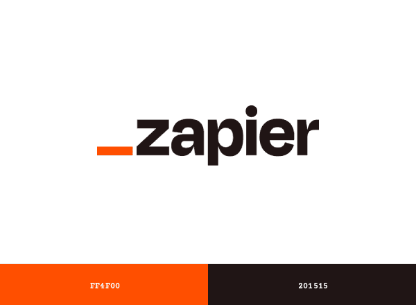 Zapier Logo brand color palette