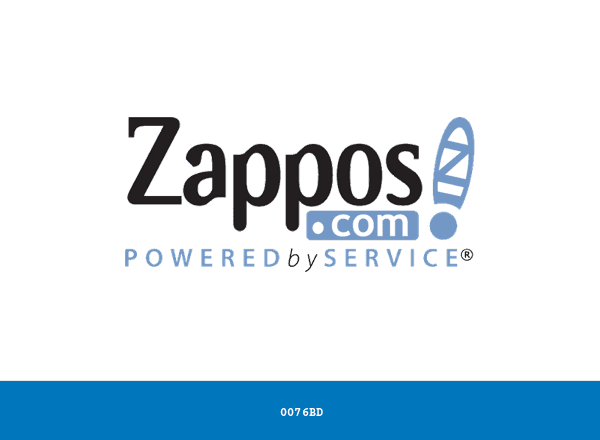 Zappos brand color palette