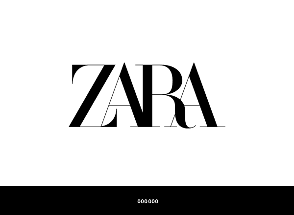 Zara brand color palette