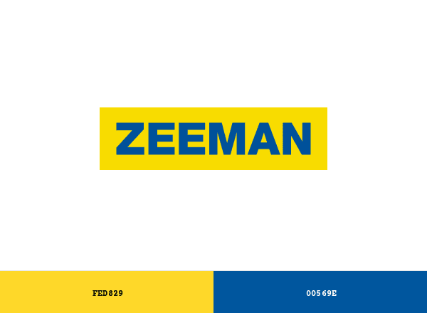 Zeeman brand color palette