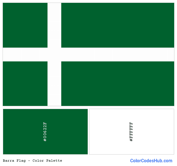 Barra flag color palette