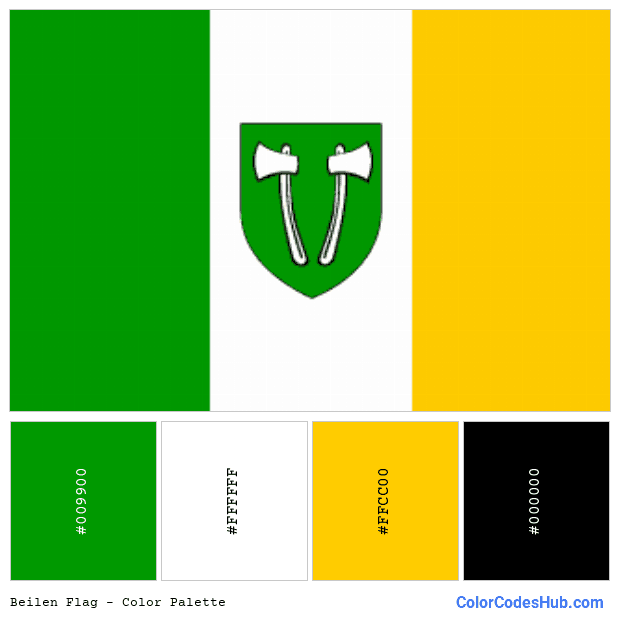 Beilen flag color palette