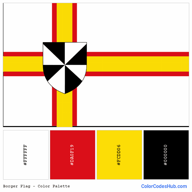 Borger flag color palette