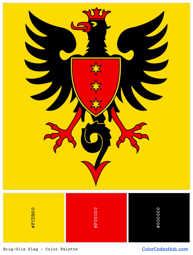 Brig-Glis flag color palette