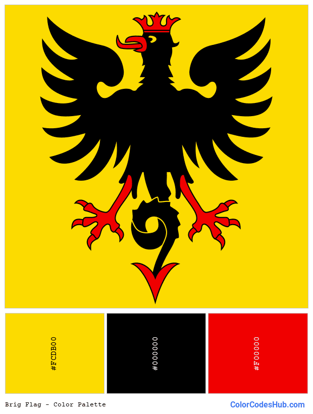 Brig flag color palette