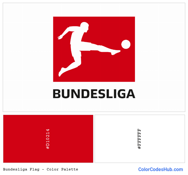 Bundesliga flag color palette