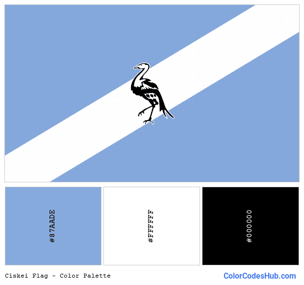 Ciskei flag color palette