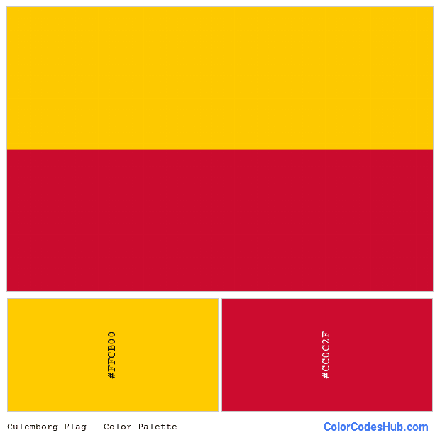 Culemborg flag color palette