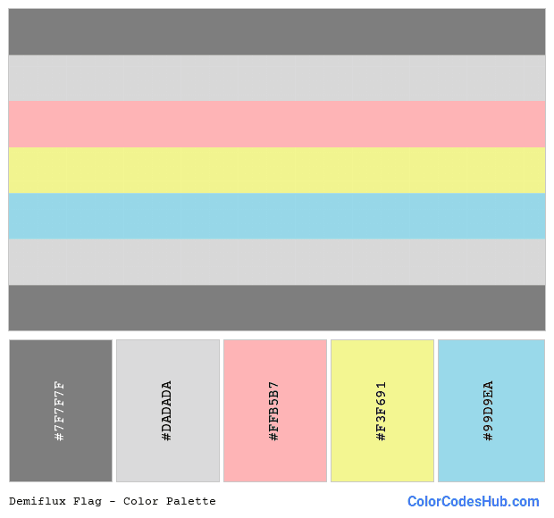 Demiflux flag color palette
