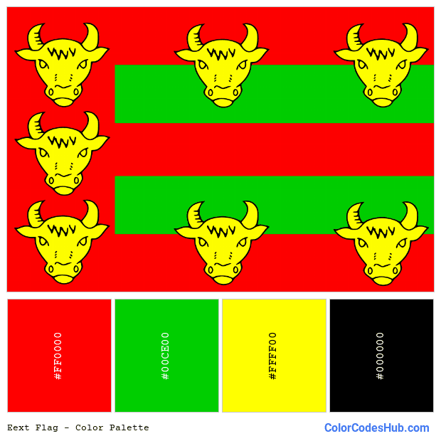Eext flag color palette