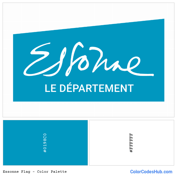 Essonne flag color palette