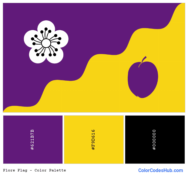 Flore flag color palette