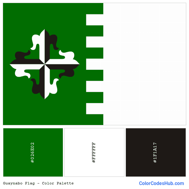 Guaynabo flag color palette