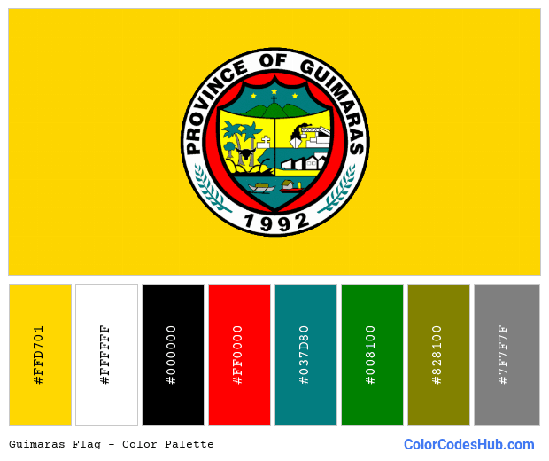 Guimaras flag color palette