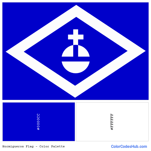 Hormigueros flag color palette