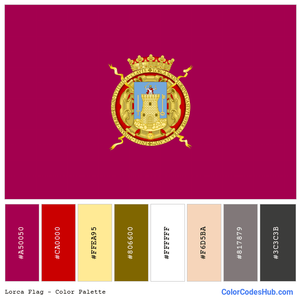 Lorca flag color palette