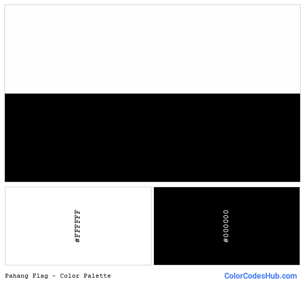 Pahang flag color palette