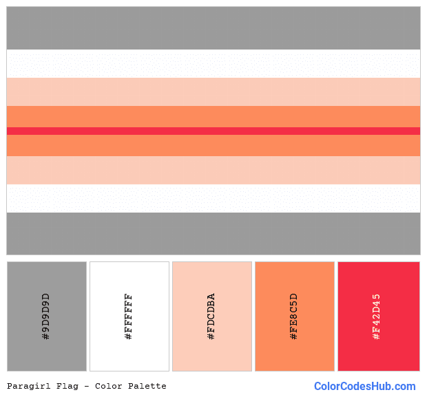 Paragirl flag color palette