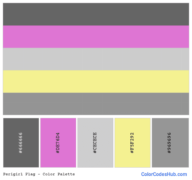 Perigirl flag color palette