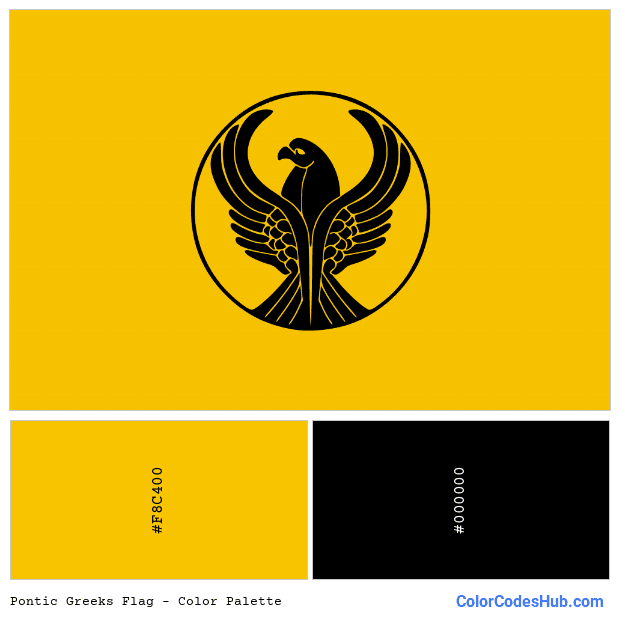 Pontic Greeks flag color palette