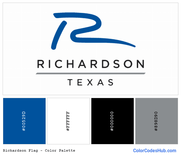 Richardson flag color palette