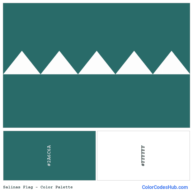 Salinas flag color palette