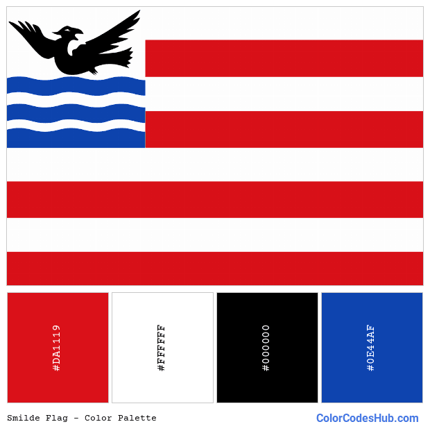 Smilde flag color palette