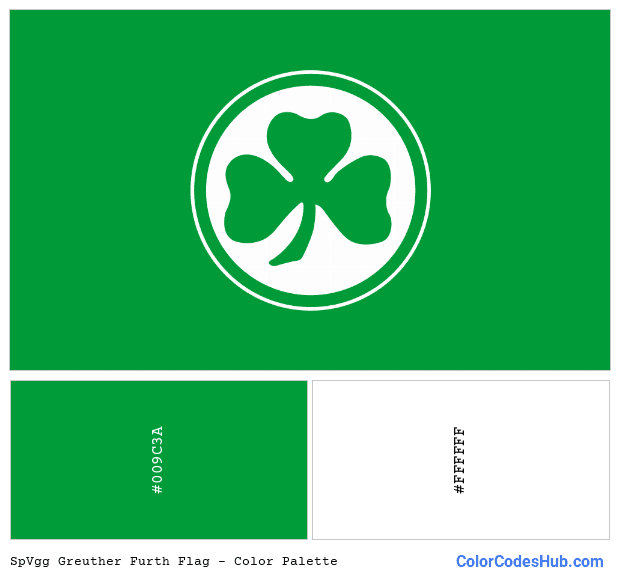 SpVgg Greuther Furth flag color palette