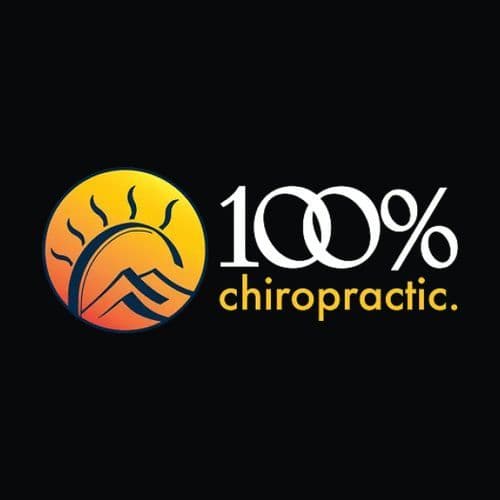 100% Chiropractic color logo