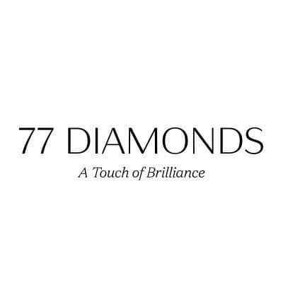 77 Diamonds color logo