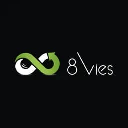 8 Vies color logo
