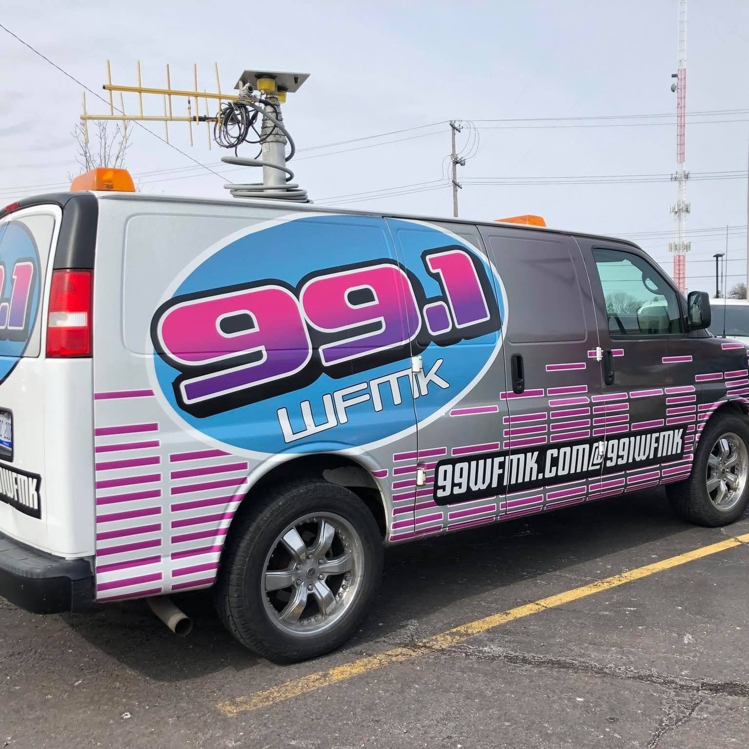 99.1 WFMK color logo