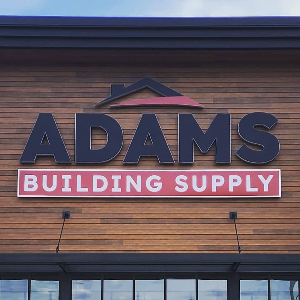 Adams Building Supply color logo