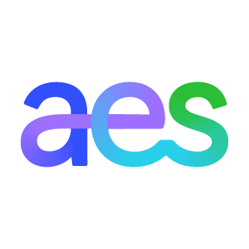 The AES Corporation color logo