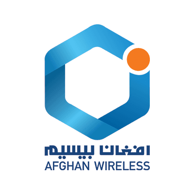 Afghan Wireless color logo