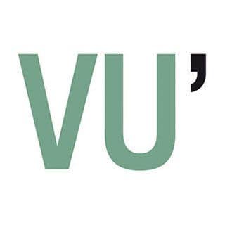 Agence VU' color logo