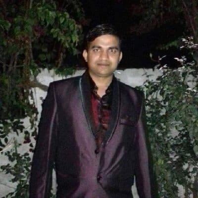 Vikash Kumar color logo