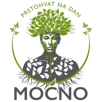 MOĆNO color logo