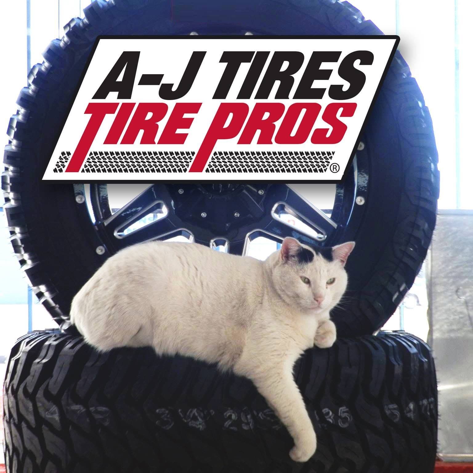 A-J Tires color logo