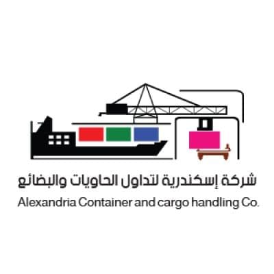 Alexandria Container and Cargo Handling Company color logo