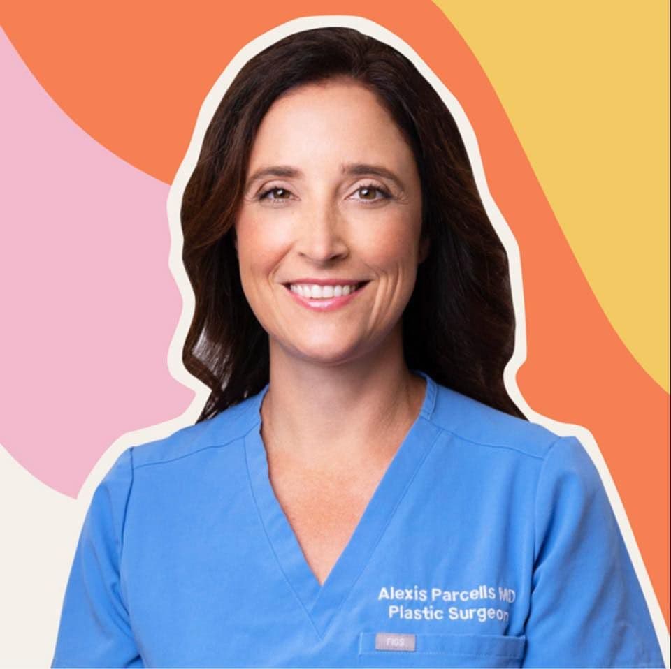 Alexis Parcells MD color logo