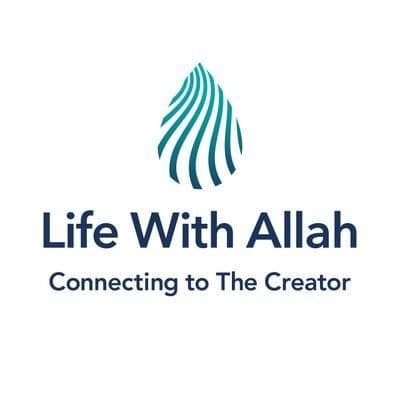 Life With Allah color logo
