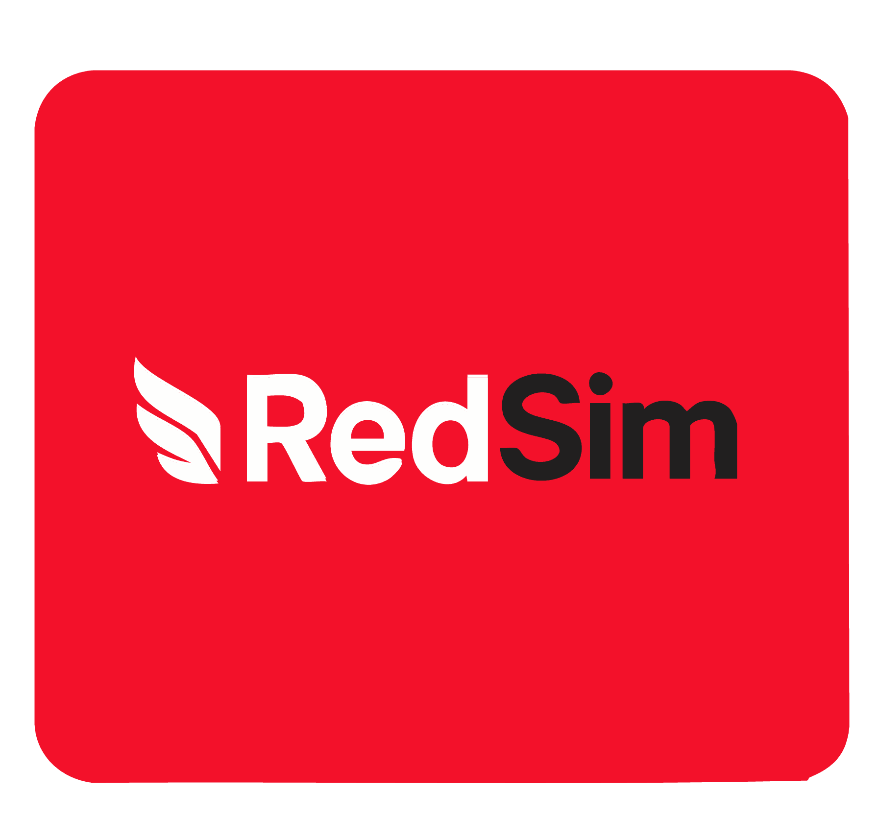 RedSim color logo