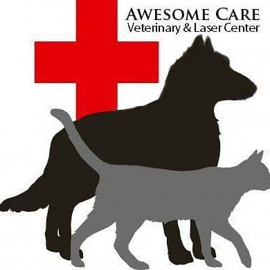Awesome Care Veterinary Hospital color logo