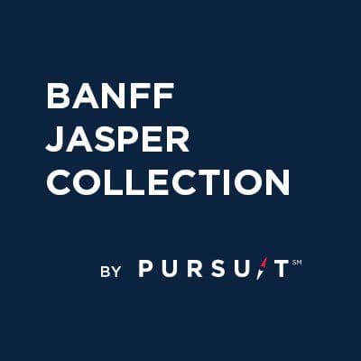 Pursuit Banff Jasper Collection color logo