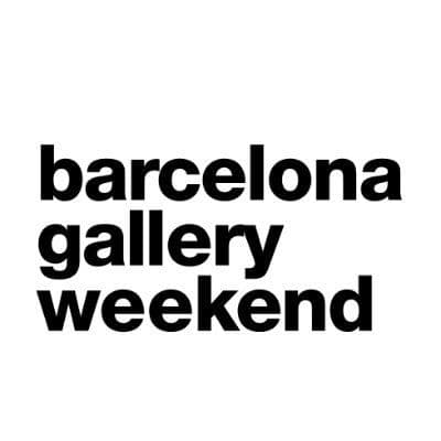 Barcelona Gallery Weekend color logo
