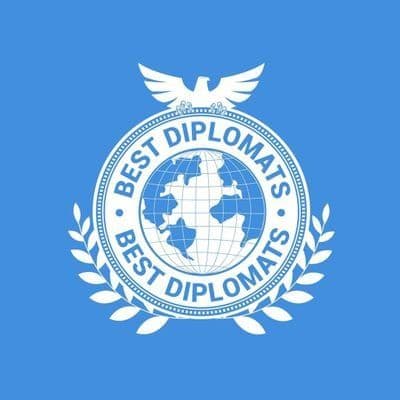 Best Diplomats color logo