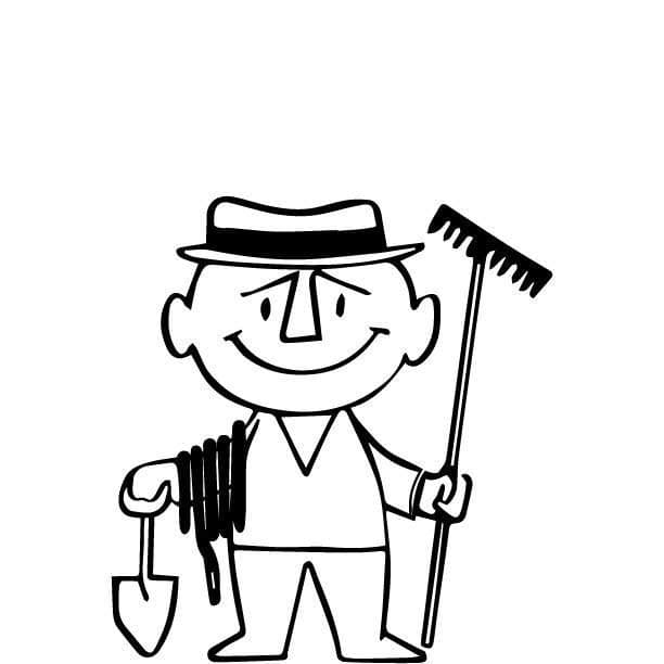 Big Man Landscaping Inc. color logo